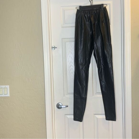 WILFRED FREE Black Daria Vegan  Leather Leggings Size S - Picture 10 of 11